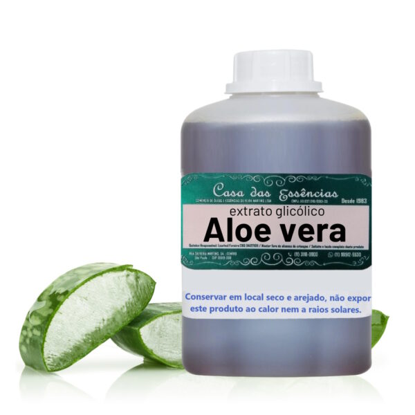 ALOE VERA (BABOSA) EXTRATO GLICÓLICO - LT