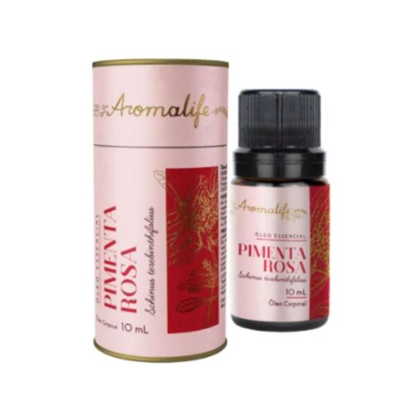 Óleo Essencial Pimenta Rosa - 10 Ml (Aromalife)