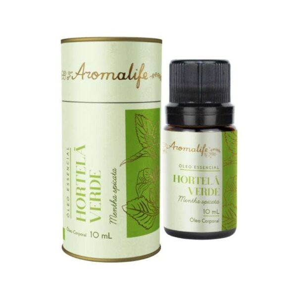 Óleo essencial Hortelã Verde - 10 Ml (Aromalife)