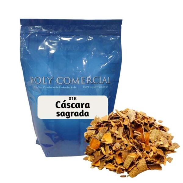 Cascara Sagrada (Rhamnus Purshiana Dc Casca) - 500g