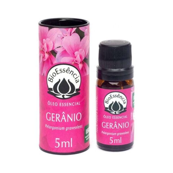 Óleo Essencial de Gerânio - 5ml (Bioessência)