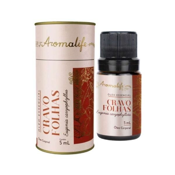 Óleo Essencial de Cravo Folhas 5 mL - Aromalife