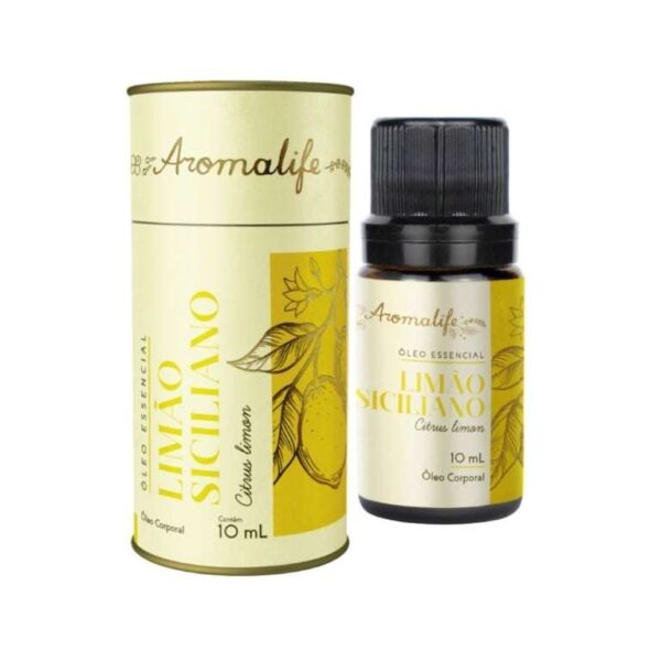 Óleo Essencial de Limão Siciliano 10 mL - Aromalife