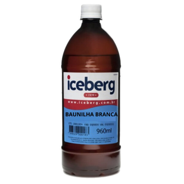 Baunilha branca aroma artificial- 960ml