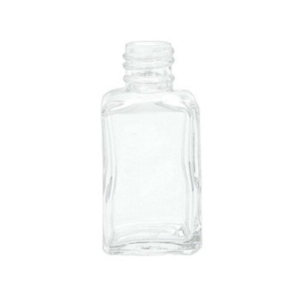 Vidro Quadrado 30ml sem tampa (B18mm) - unidade