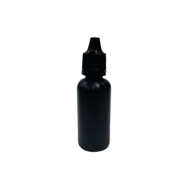 FRASCO CONTA GOTAS PRETO 30 ML (B15MM) - 100UN