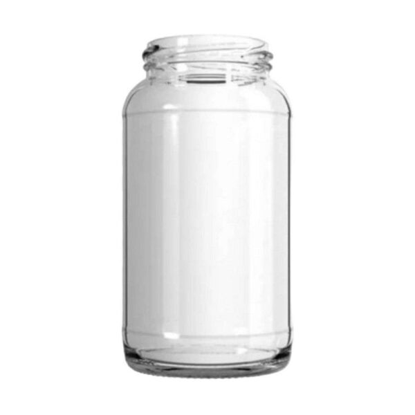 Pote Vidro 800 ML sem tampa (B74mm) - Unidade