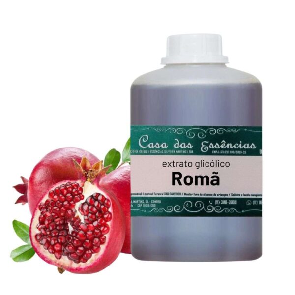 Romã Extrato Glicólico - 01lt