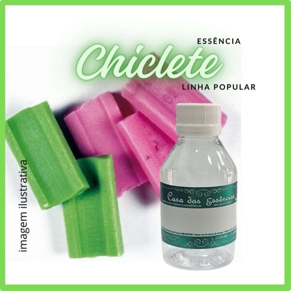 ESSÊNCIA CHICLETE (FRUTAS VERM) - 100ML