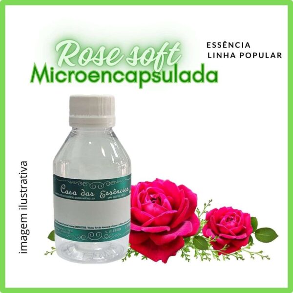 ESSÊNCIA MICROENCAPSULADA ROSE SOFT - 100ML