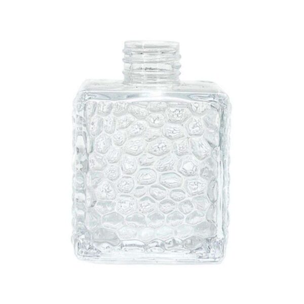 Vidro Cubo Detalhado 200ml sem tampa (B28mm) - unidade