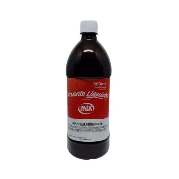 CORANTE MARROM CHOCOLATE ALIMENTÍCIO 960ML