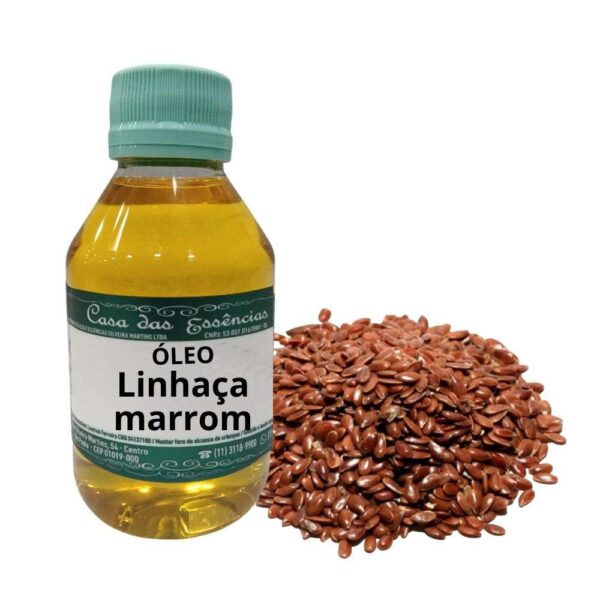 Óleo de Linhaça marrom - 100ml