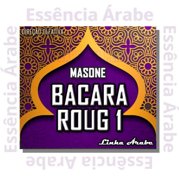 ESSÊNCIA MAISONE - BACARA ROUG 1 (LINHA ARABE) - 100ML