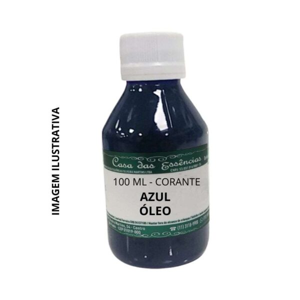 Corante Azul Óleo - 100ML