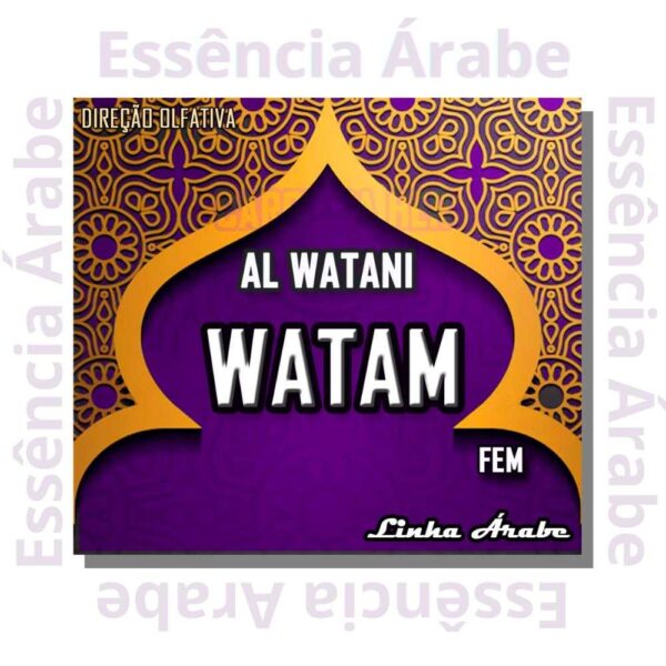 ESSÊNCIA AL WATANI - WATAM FEM (LINHA ARABE) - 100ML