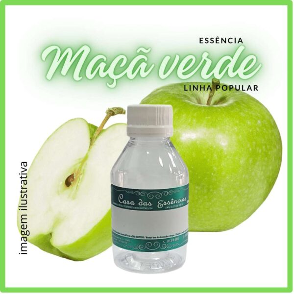 ESSÊNCIA MAÇÃ VERDE - 100ML