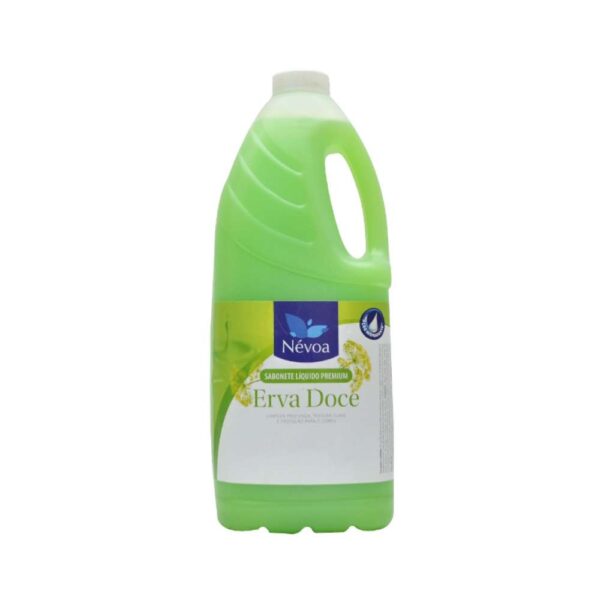 SABONETE LIQUIDO PEROLADO ERVA DOCE BRANCO - 2 LITROS