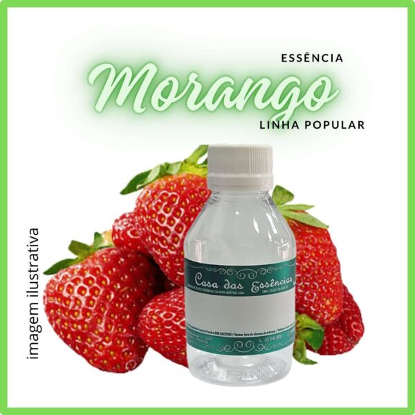 ESSÊNCIA MORANGO - 100ML