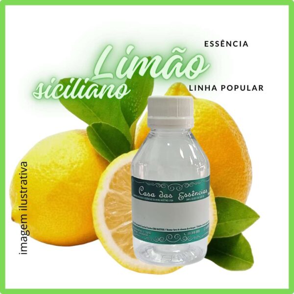 ESSÊNCIA LIMÃO SICILIANO - 100ML
