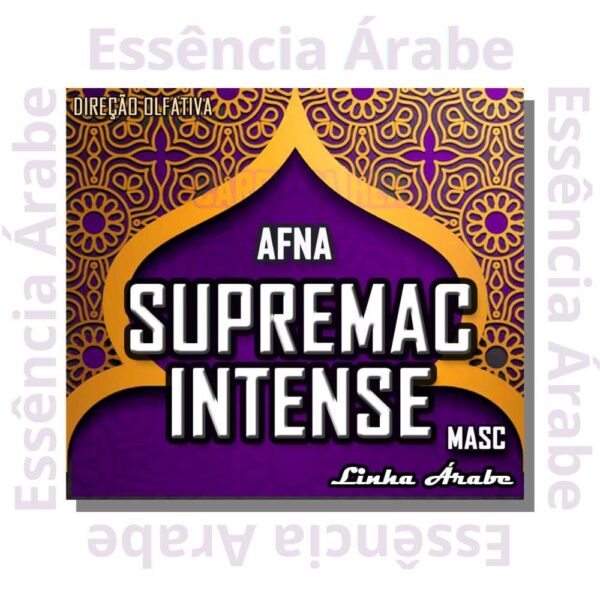 ESSÊNCIA AFNA - SUPREMAC INTENSE MASC (LINHA ARABE) - 100ML