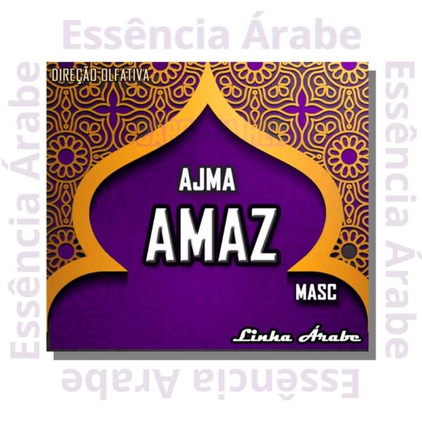 ESSENCIA AJMA AMAZ (LINHA ARABE) - 100ML