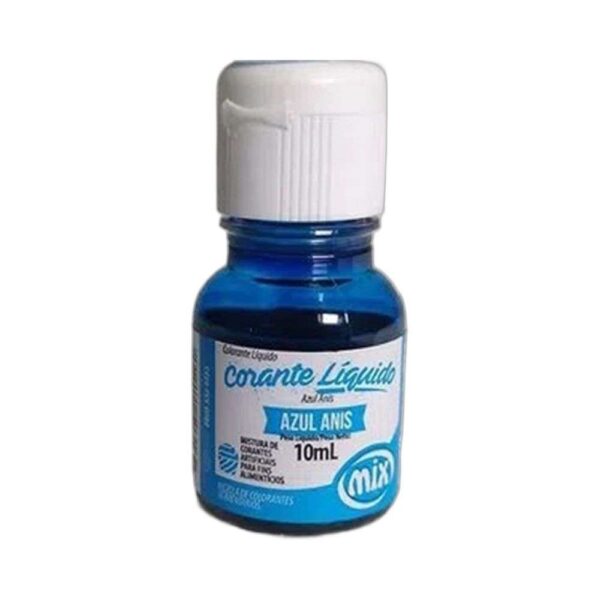 CORANTE AZUL ANIZ  ALIMENTÍCIO 10ML