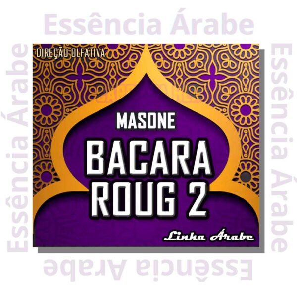 ESSÊNCIA MAISONE - BACARA ROUG 2 (LINHA ARABE) - 100ML