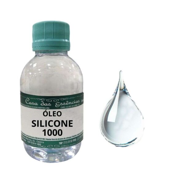 Óleo de Silicone Fluído 1000 Cst - 100ml