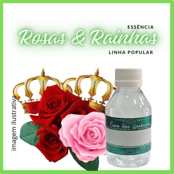 ESSÊNCIA ROSAS & RAINHAS (LOCCIT) - 100ML