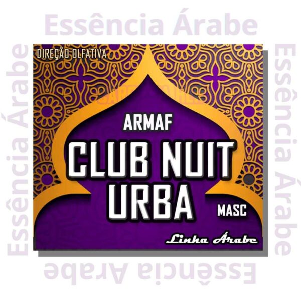 ESSÊNCIA ARMAF - CLUB DE NUIT URBA MASC (LINHA ARABE) - 100ML