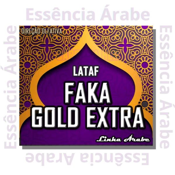 ESSÊNCIA LATAF - FAKA GOLD EXTRA FEM (LINHA ÁRABE) - 100ML