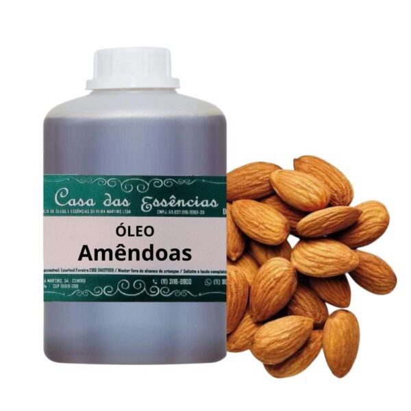 Óleo de Amêndoas Doce - 01lt