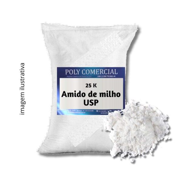 Amido de Milho USP - SC 25KG