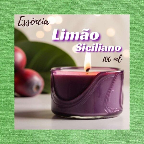 ESSÊNCIA VELA LIMÃO SICILIANO - 100ML