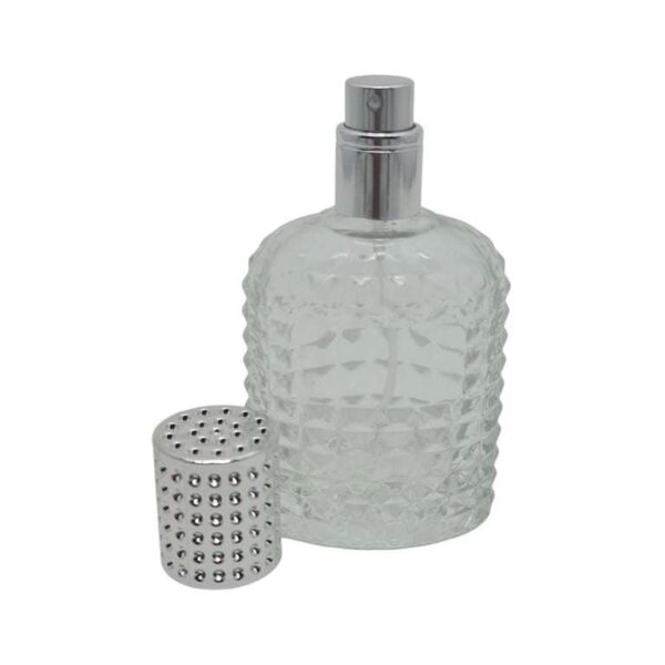 Vidro Cristal Imp. 50ml (Com Válvula e Capa) - unidade