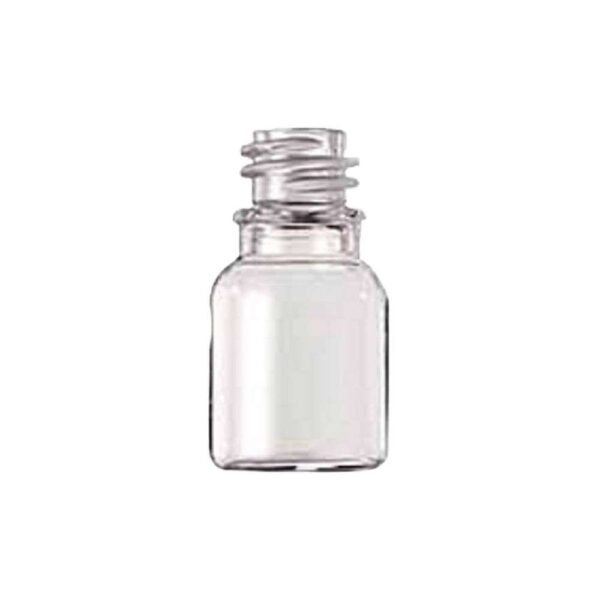 FRASCO PET 10ML CRISTAL - 100 UN (B18MM)