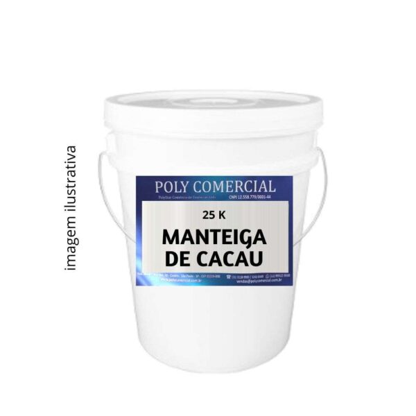 MANTEIGA DE CACAU NATURAL - 25KG CAIXA