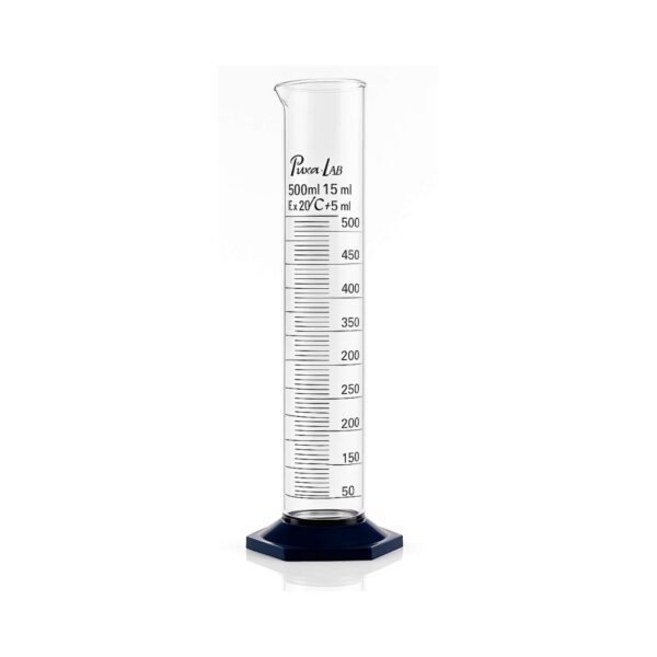 PROVETA DE VIDRO 500 ML GRADUADA