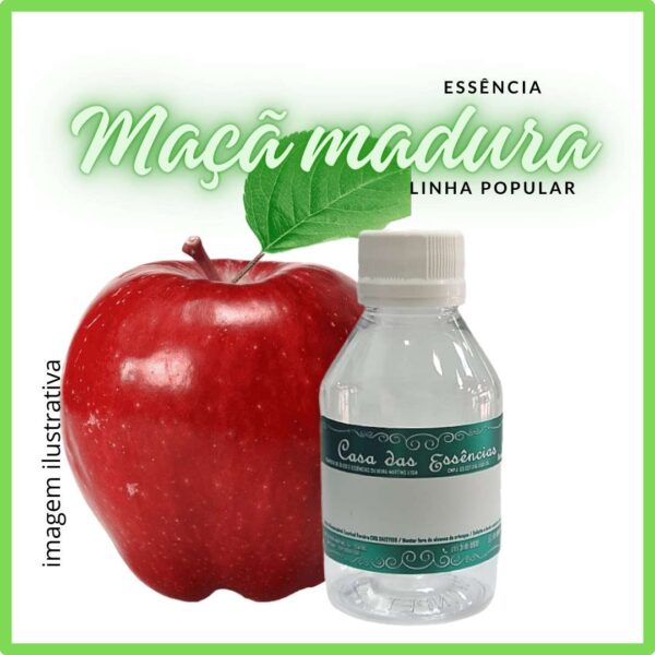 ESSÊNCIA MAÇÃ MADURA - 100ML