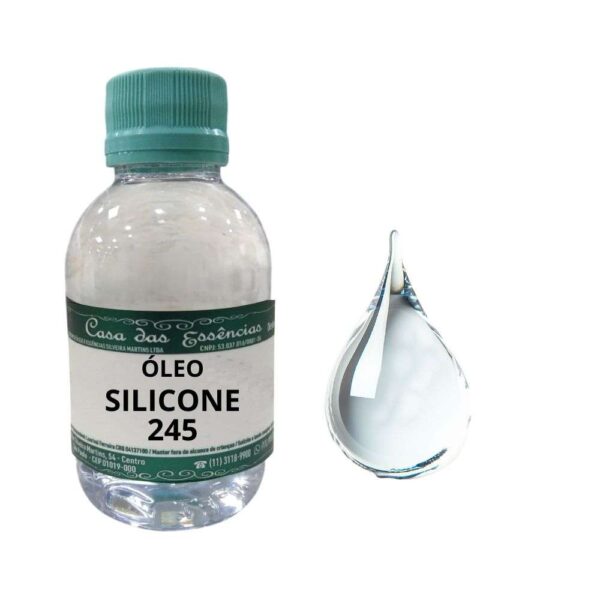 Óleo de Silicone 245 (Ciclopentasiloxane) - 100ml