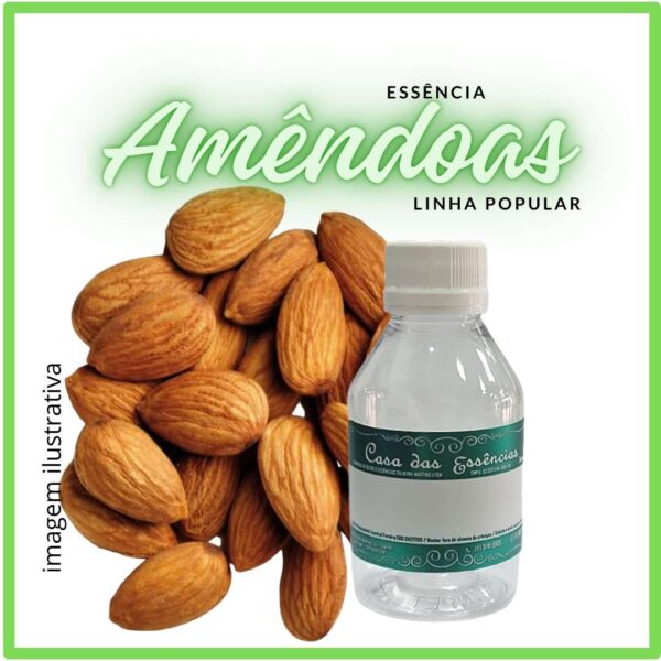 ESSÊNCIA AMÊNDOAS - 100ML