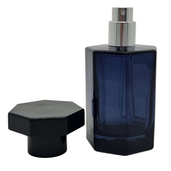 Vidro Chane Sextavado Imp. 50ml  (Com Válvula e Capa) - unidade - Imagem 4