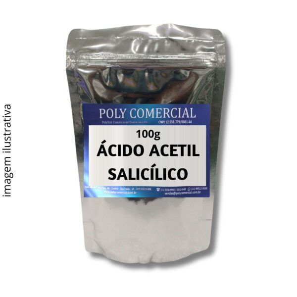 ÁCIDO ACETIL SALICÍLICO - 100G