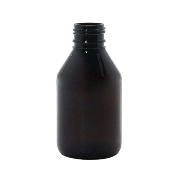 FRASCO PET 100ML AMBAR (24/410MM)