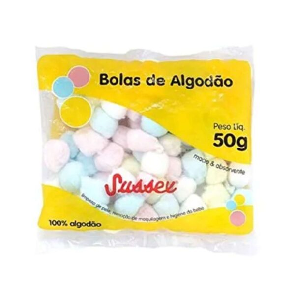 ALGODÃO BOLA COLOR - 50G (SUSSEX)