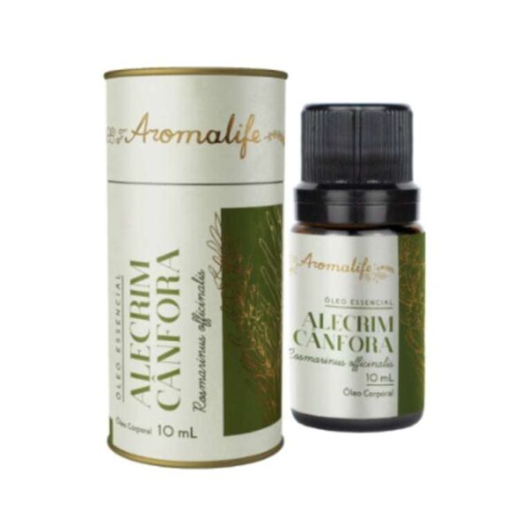 Óleo Essencial de Alecrim Qt Canfora - 10 Ml (Aromalife)