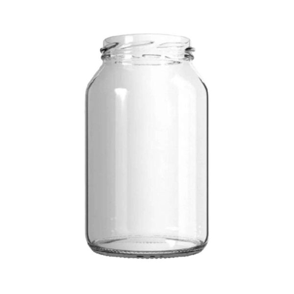 Pote Vidro 3000ml Boca larga (B105mm) sem tampa - unidade.