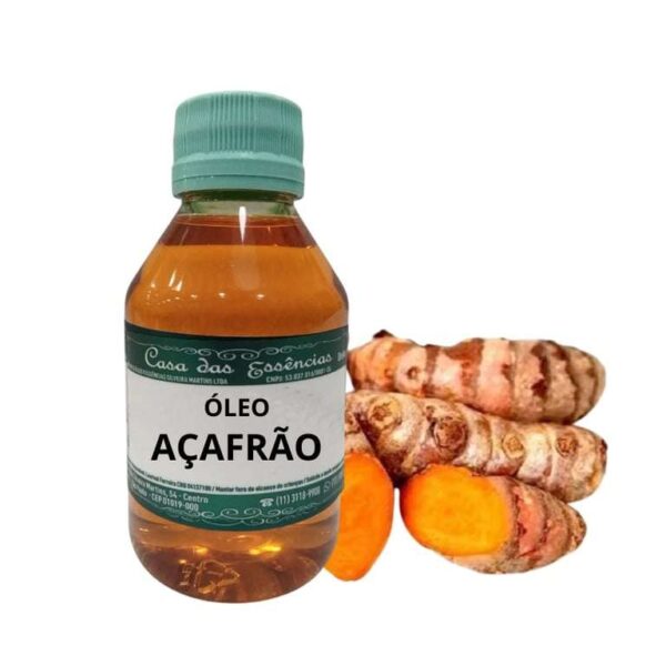 Óleo de Açafrão - Cúrcuma - 100ml