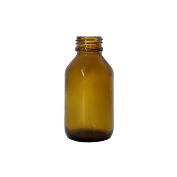 Vidro Âmbar 60ml (B24mm) Sem Tampa